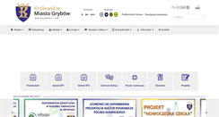 Desktop Screenshot of grybow.pl